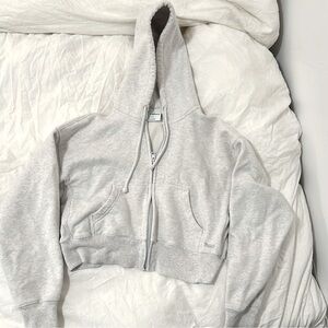 TNA Gray Zip-Up Hoodie